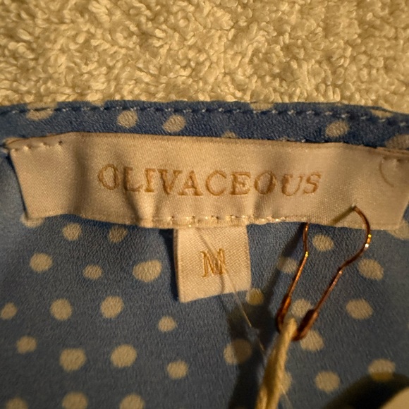 NWT - Olivaceous Blouse - Size M - Picture 7 of 9